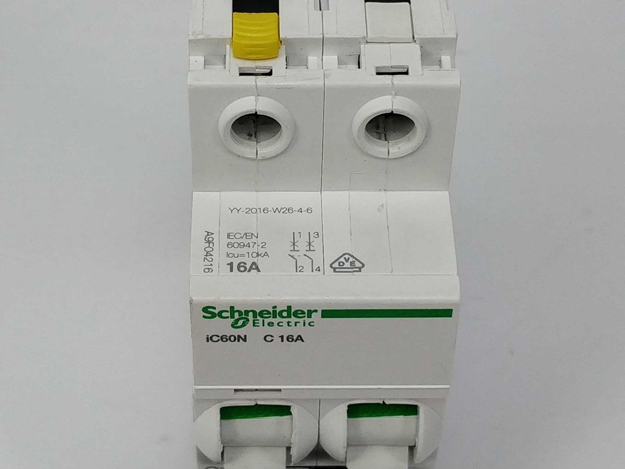 Schneider Electric A9F04216 iC60N C 16A