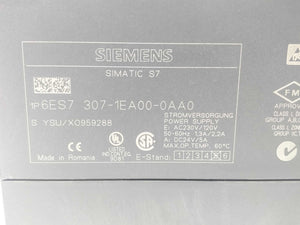 Siemens 6ES7 307-1EA00-0AA0 Simatic S7 E-stand 05 PS307 5A