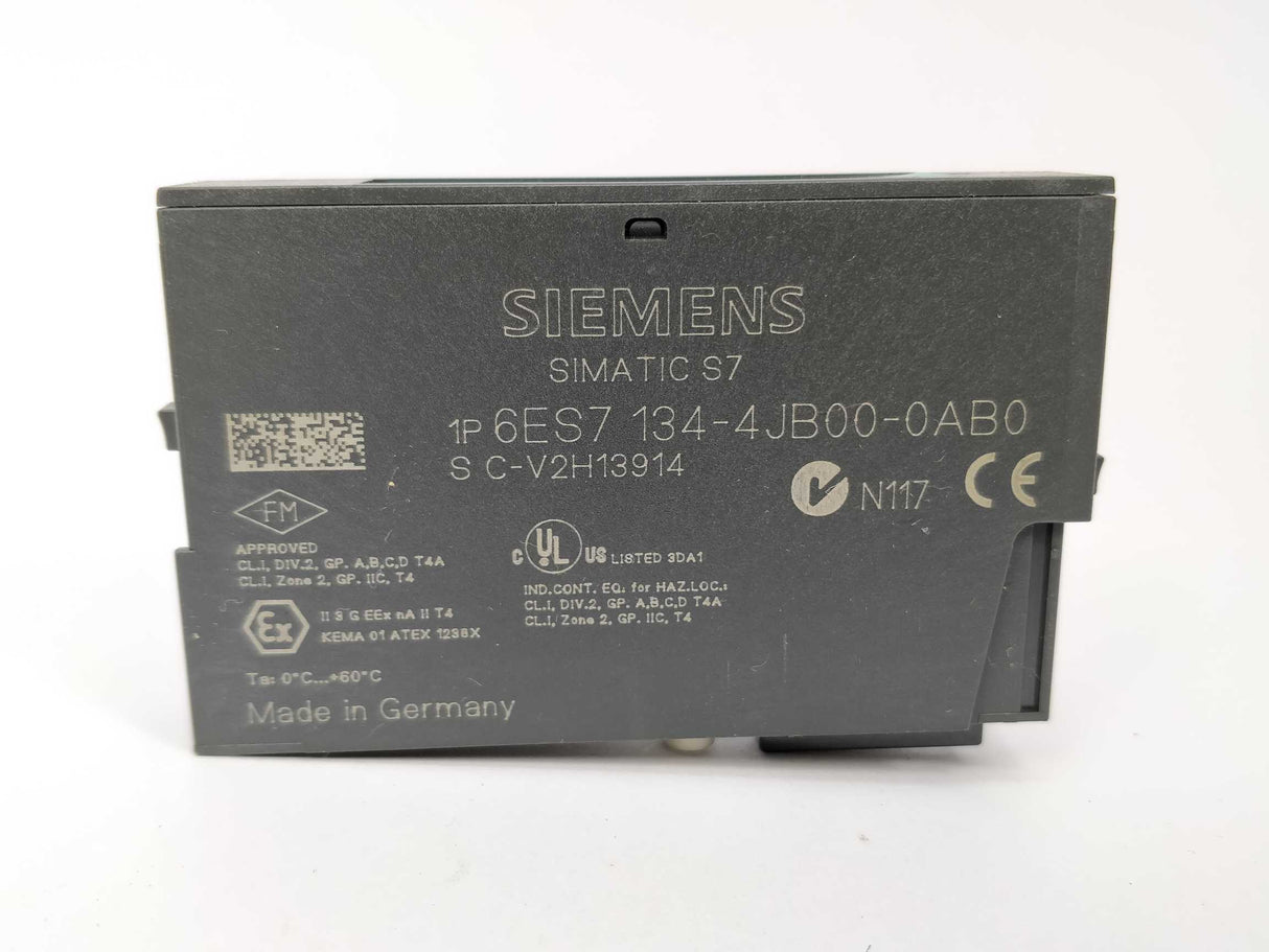 Siemens 6ES7134-4JB00-0AB0 SIMATIC DP, Electronics module for ET 200S