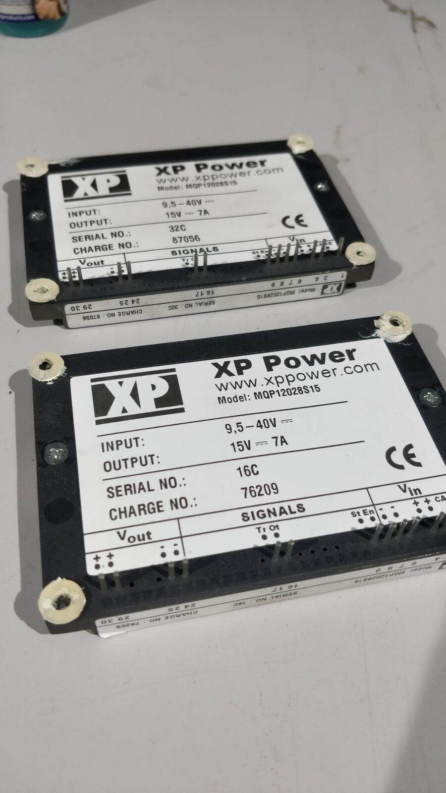 XP MQP12028S15 Power Suppply 15V 7A, Unused