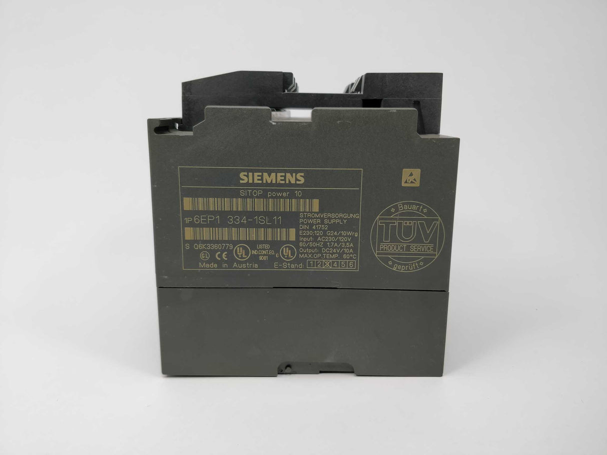 Siemens 6EP1334-1SL11 SITOP power 10 A