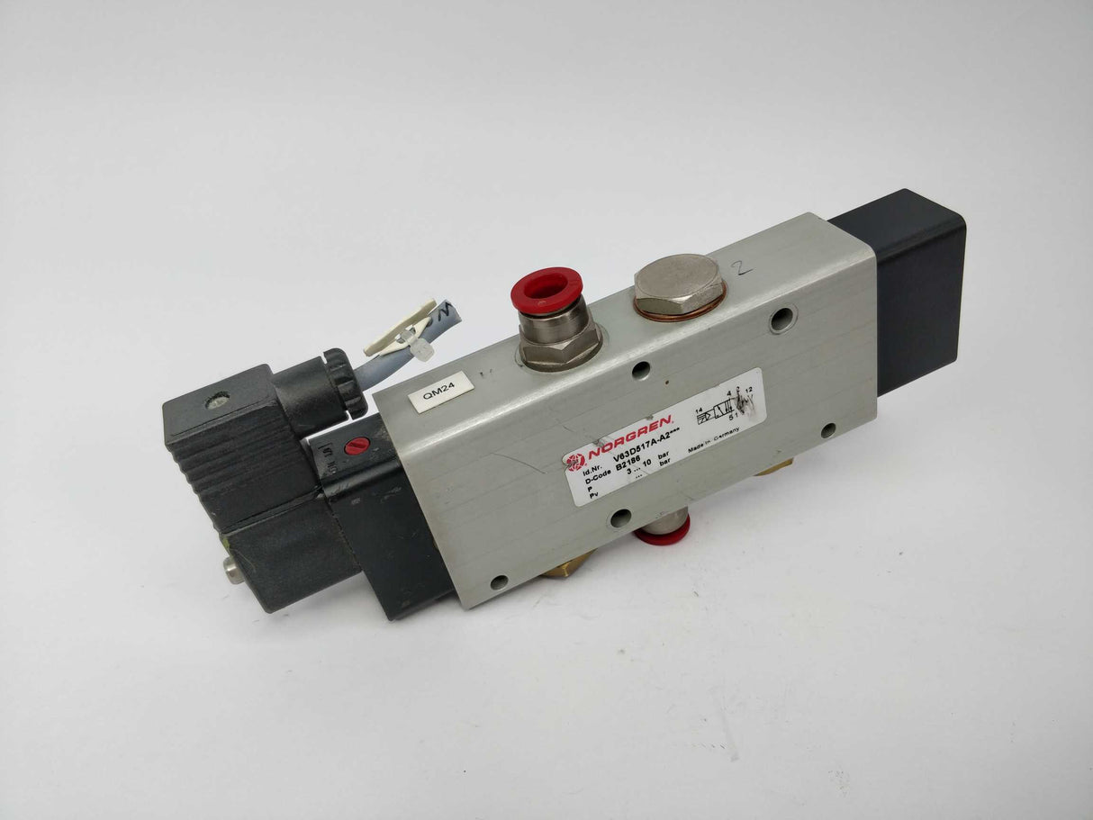 NORGREN V63D517A-A2*** Solenoid Valve 3...10bar