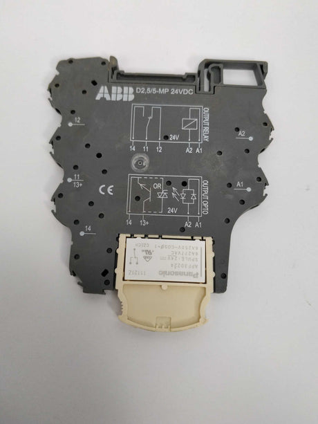 ABB 1SNA607201R1300 D2,5/5-R121L-24VDC Panasonic APF30224