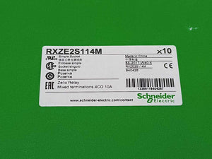 Schneider RXZE2S114M Simple socket 10 Pcs.