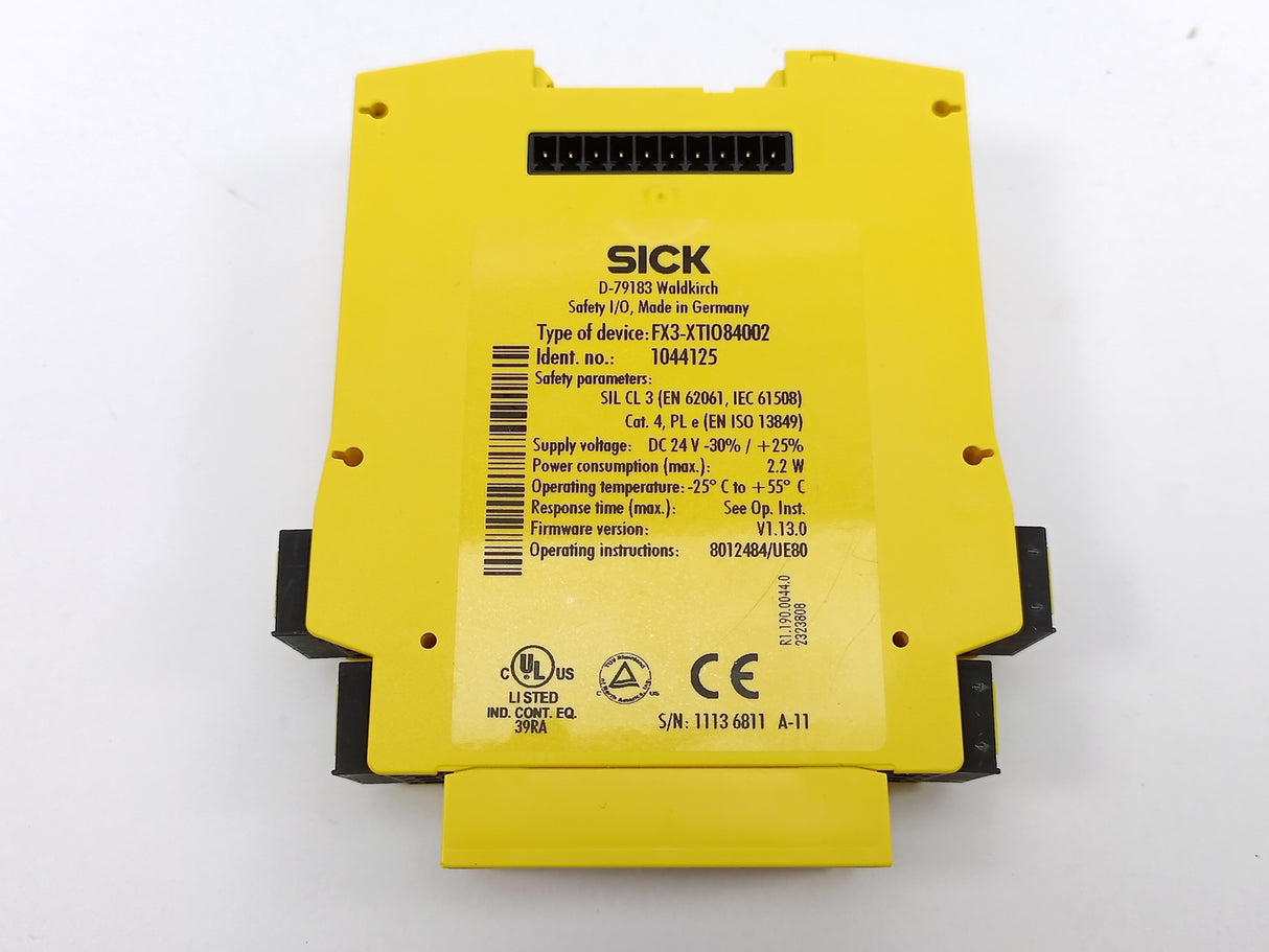 SICK 1044125 FX3-XTIO84002 Safety I/O