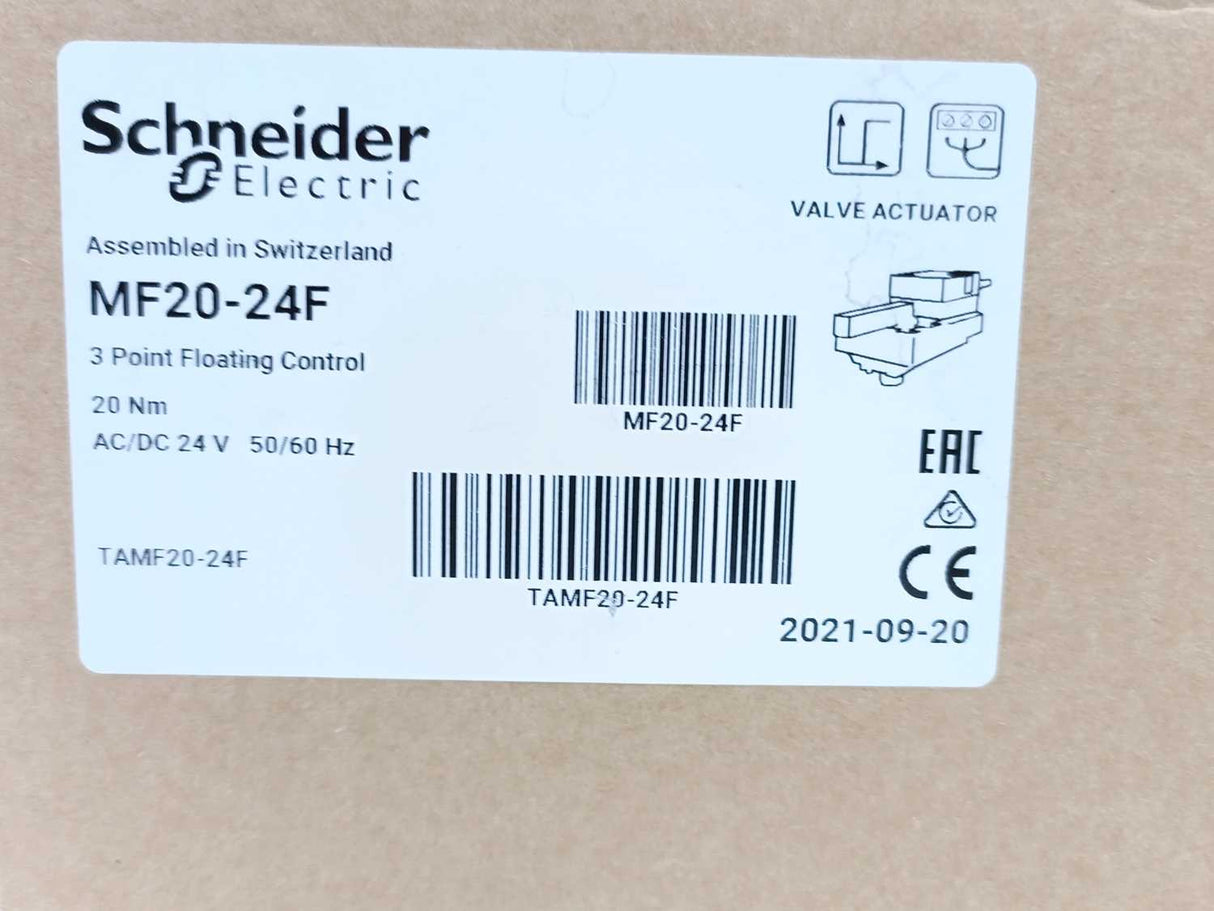 Schneider Electric MF20-24F 3 POINT FLOATING CONTROL