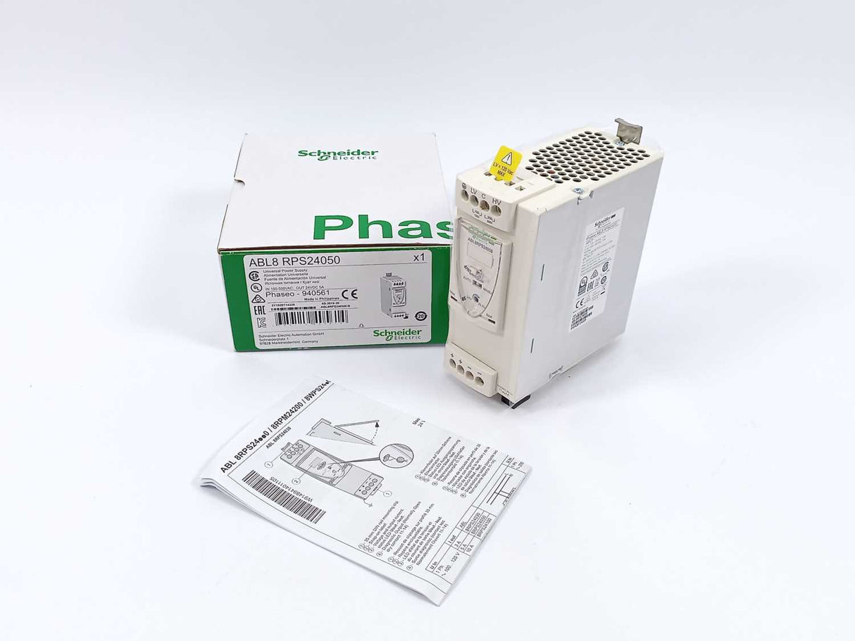 Schneider Electric ABL8RPS24050 Modicon switchmode POWER SUPPLY