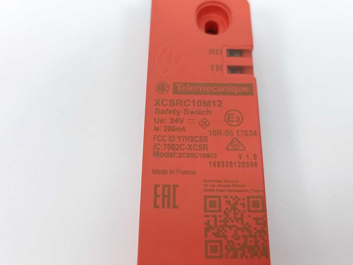 TELEMECANIQUE XCSRC10M12 RFID SAFETY SWITCH