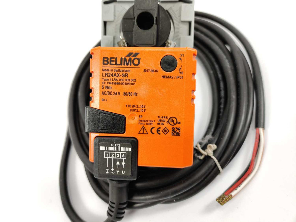 Belimo LR24AX-SR 5 Nm AC/DC 24V Modulating Rotary Actuator