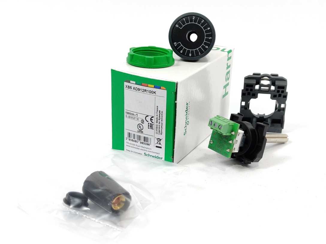 Schneider Electric XB5AD912R100K Potentiometer