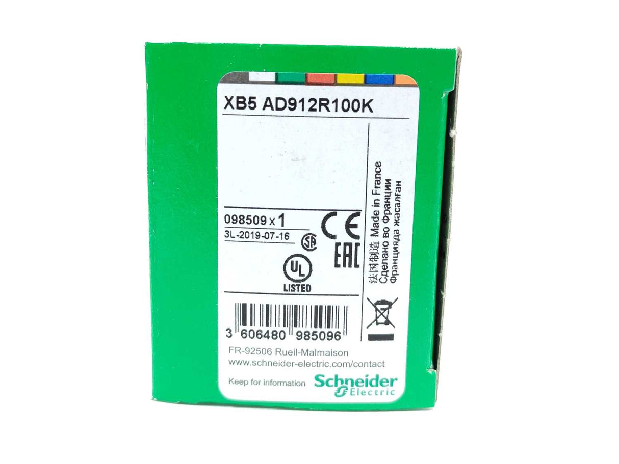 Schneider Electric XB5AD912R100K Potentiometer