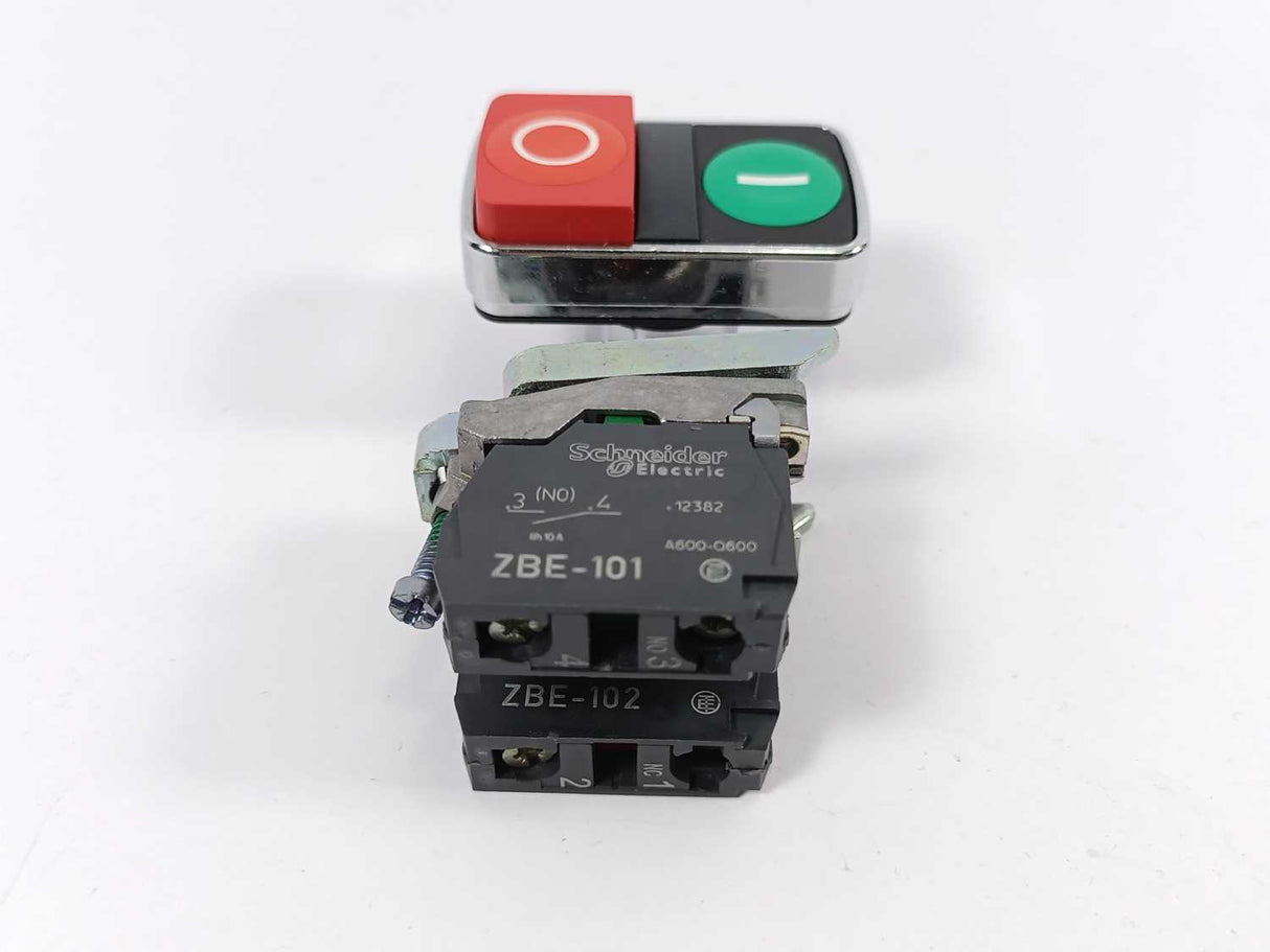 Schneider Electric XB4BL73415 Double Headed Push Button