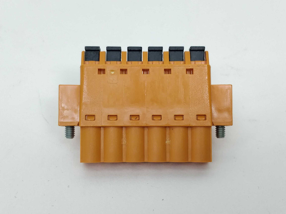 Weidmüller 1013130000 BLF 5.08HC/06/180F SN OR BX Plug-in Connector. 42 Pcs.