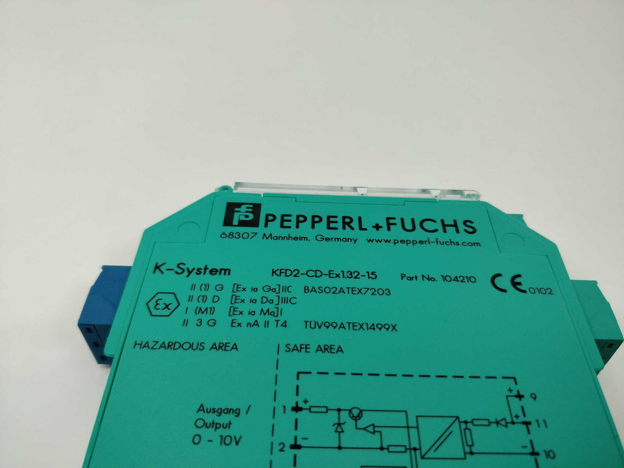 Pepperl+Fuchs 104210 KFD2-CD-EX1.32-15 Current/Voltage Driver