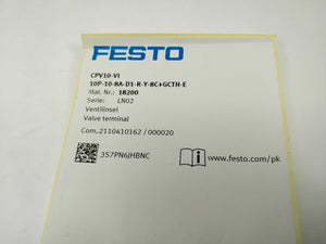 Festo 18200 CPV10-VI Valve Manifold, 8 x 161416