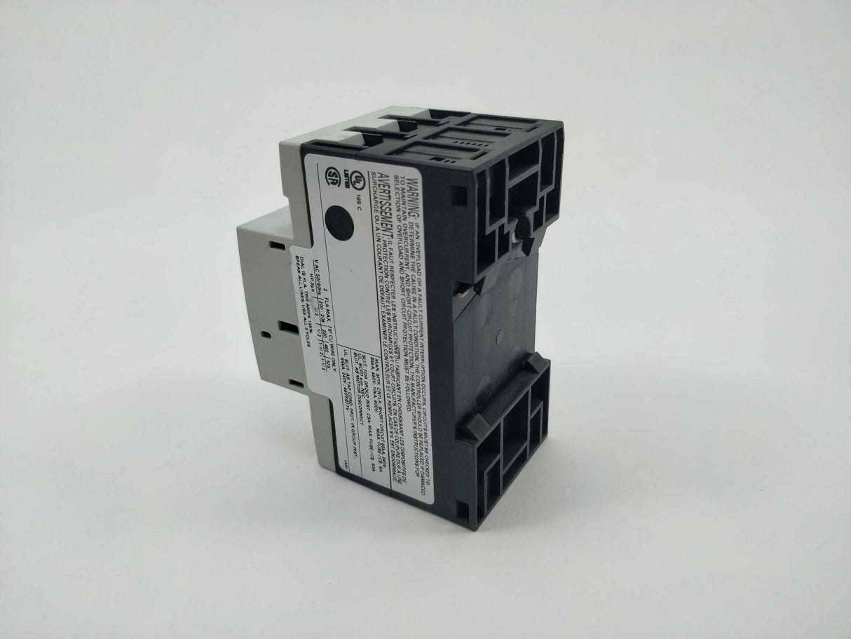 Siemens 3RV1011-1BA10 Circuit breaker for motor protection. 1.4-2A