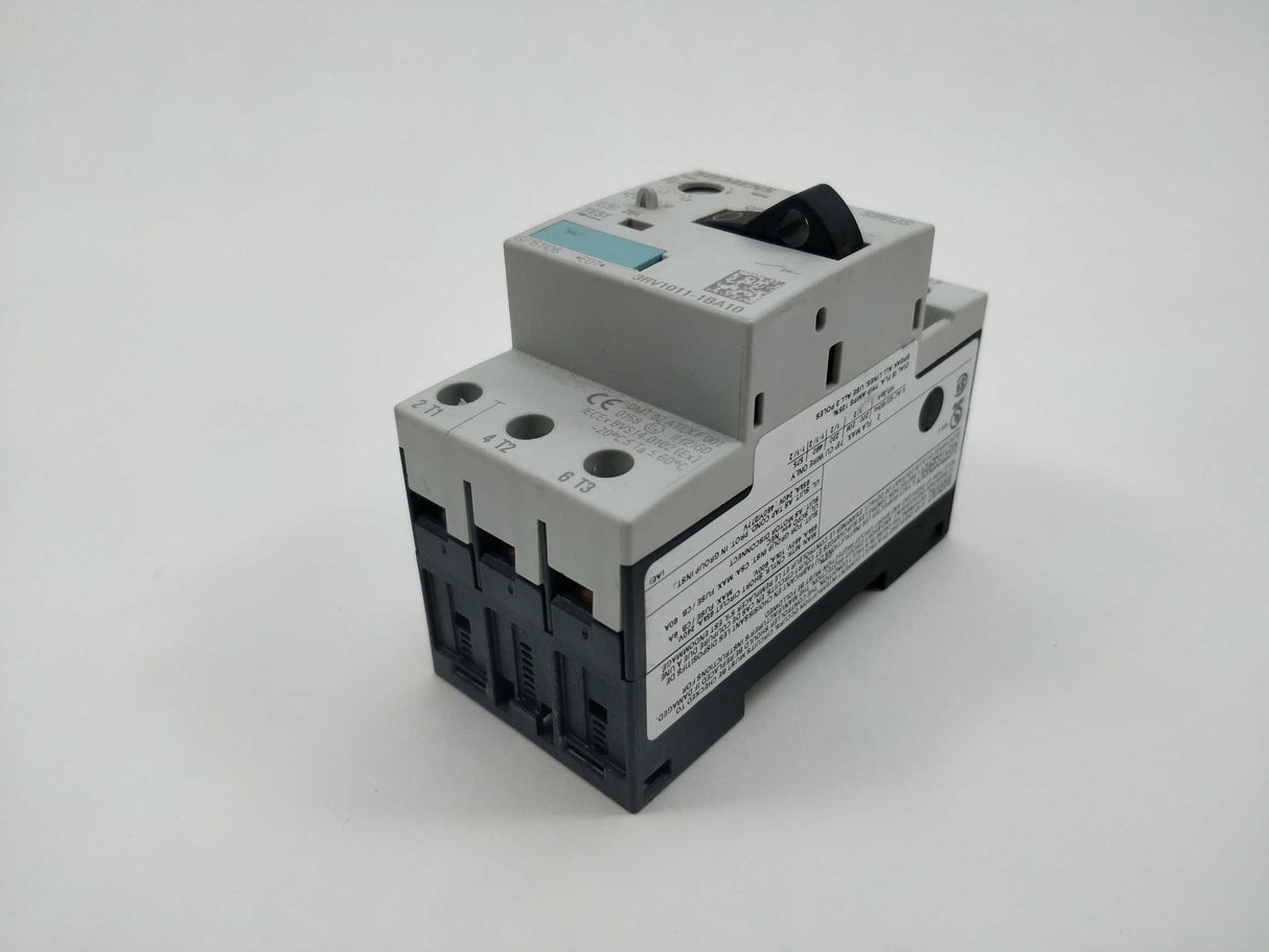 Siemens 3RV1011-1BA10 Circuit breaker for motor protection. 1.4-2A