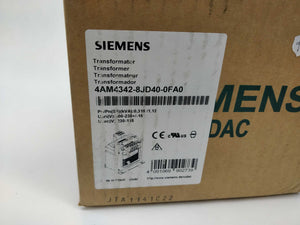 Siemens 4AM4342-8JD40-0FA0 Transformer