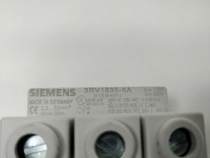 Siemens 3RV1935-5A 3-Phase Supply Terminal