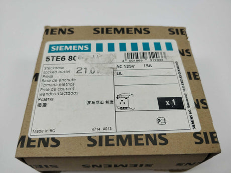 Siemens 5TE6804 Socket Outlet