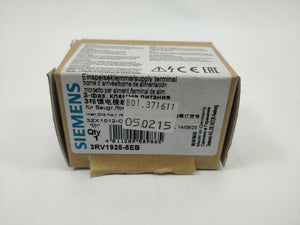 Siemens 3RV1925-5EB 3-Phase Supply Terminal