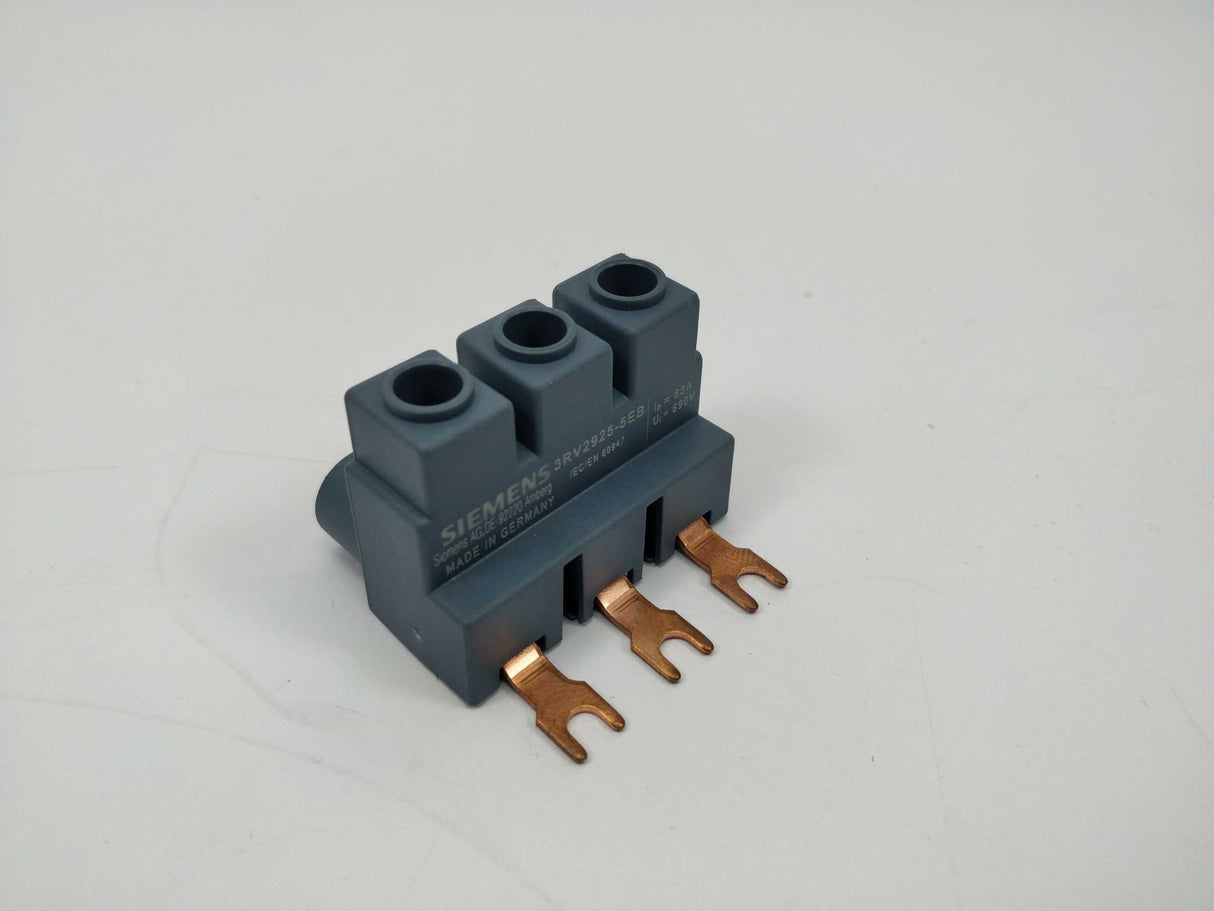 Siemens 3RV2925-5EB 3-Phase Supply Terminal