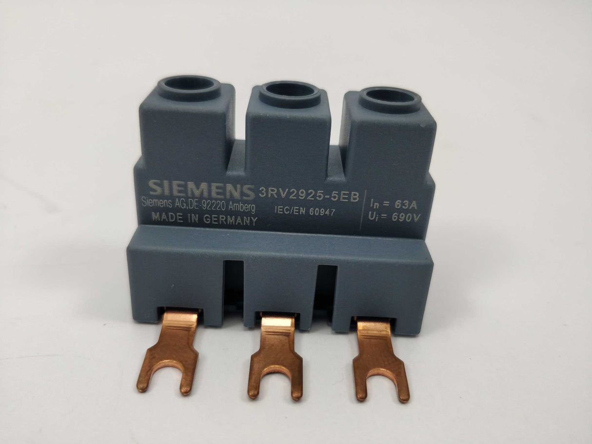 Siemens 3RV2925-5EB 3-Phase Supply Terminal