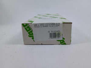 Wago 2002-1211/1000-619 Component Clamp 100 Pcs.