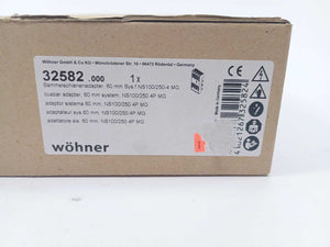 wöhner 32582000 Busbar Adapter 60mm NS100/250 PP MG