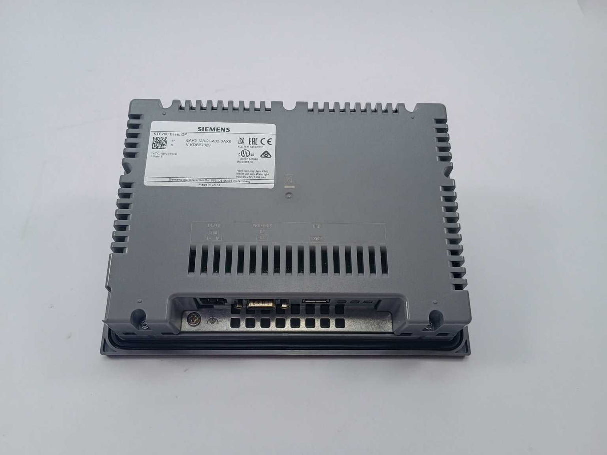 Siemens 6AV2123-2GA03-0AX0 KTP700 Basic DP