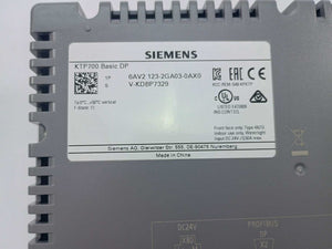 Siemens 6AV2123-2GA03-0AX0 KTP700 Basic DP