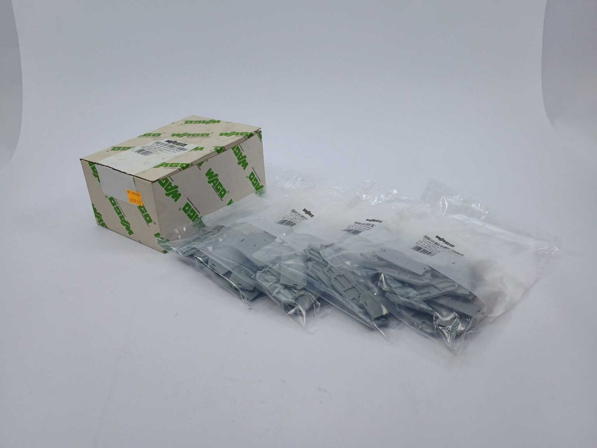 Wago 281-316 END PLATE 3mm GREY 100 Pcs