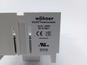 wöhner 32020 Busbar Adapter 3-pole