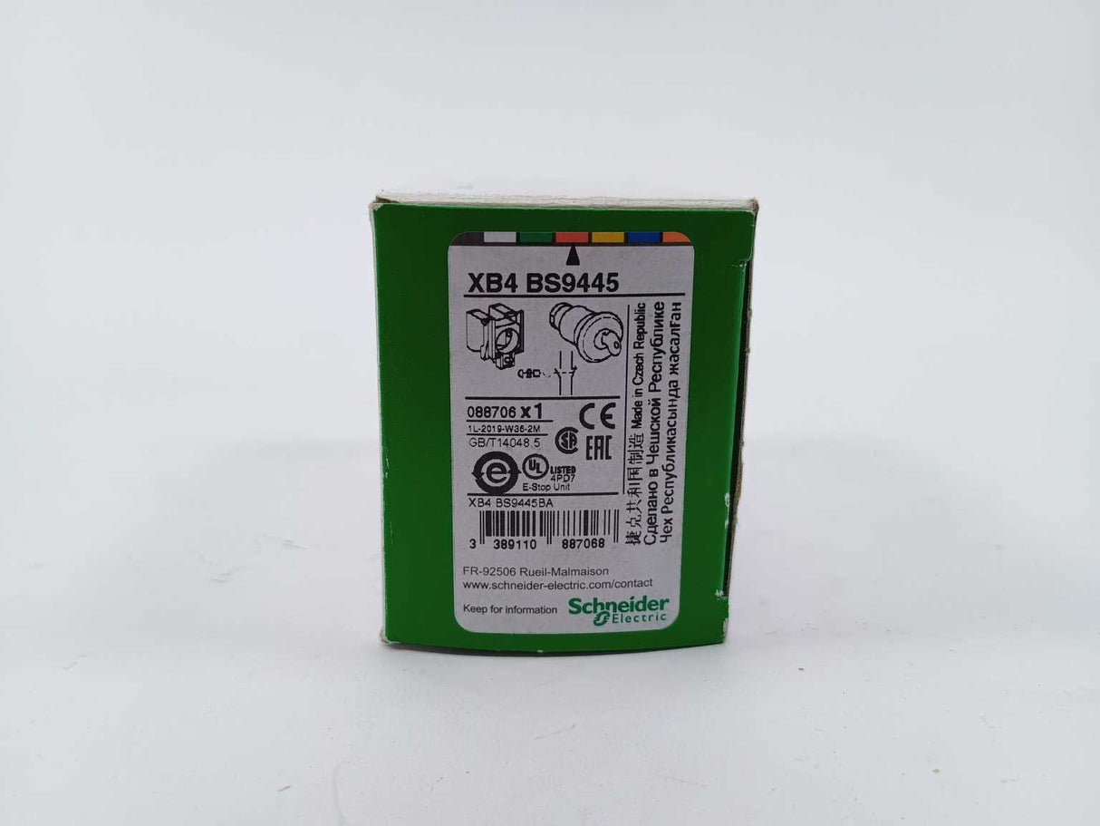 Schneider Electric XB4BS9445 Emergency Stop