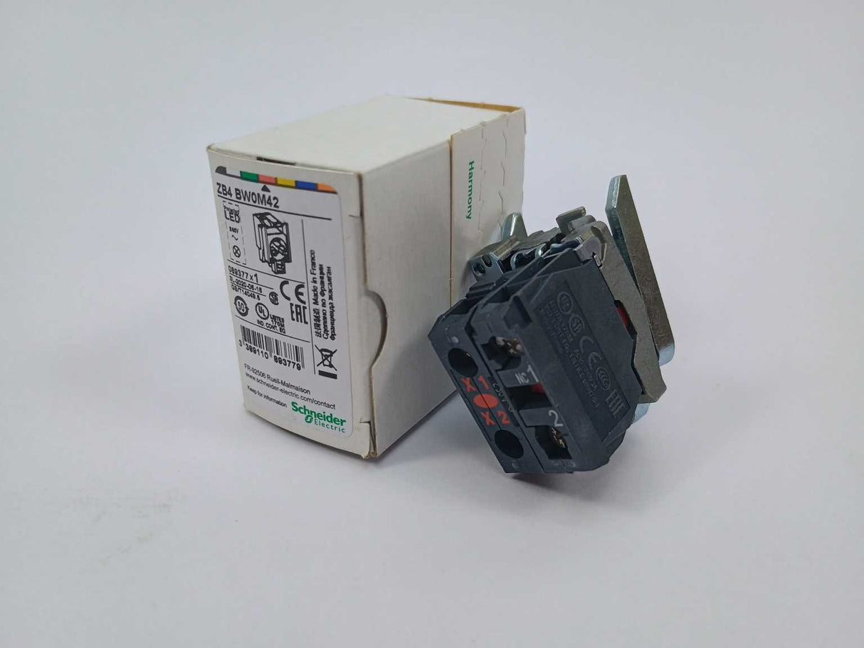 Schneider Electric ZB4BW0M42 Light Block