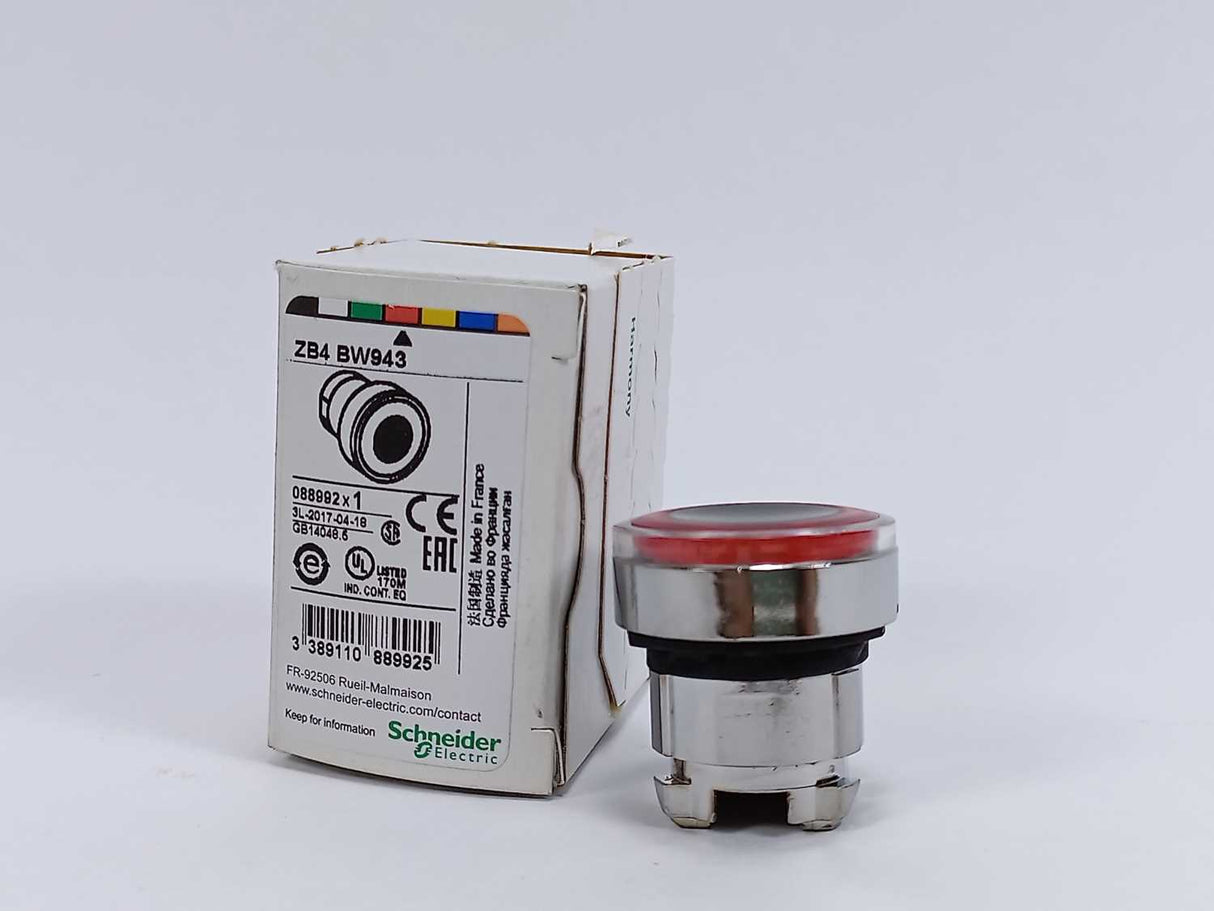 Schneider Electric ZB4BW943 Head for Pushbutton