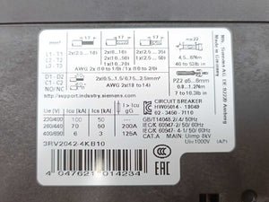 Siemens 3RV2042-4KB10 Circuit Breaker