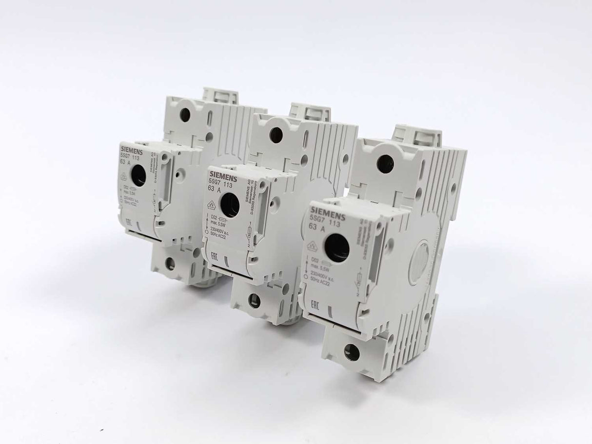 Siemens 5SG7133 Switch disconnector 3 pcs.