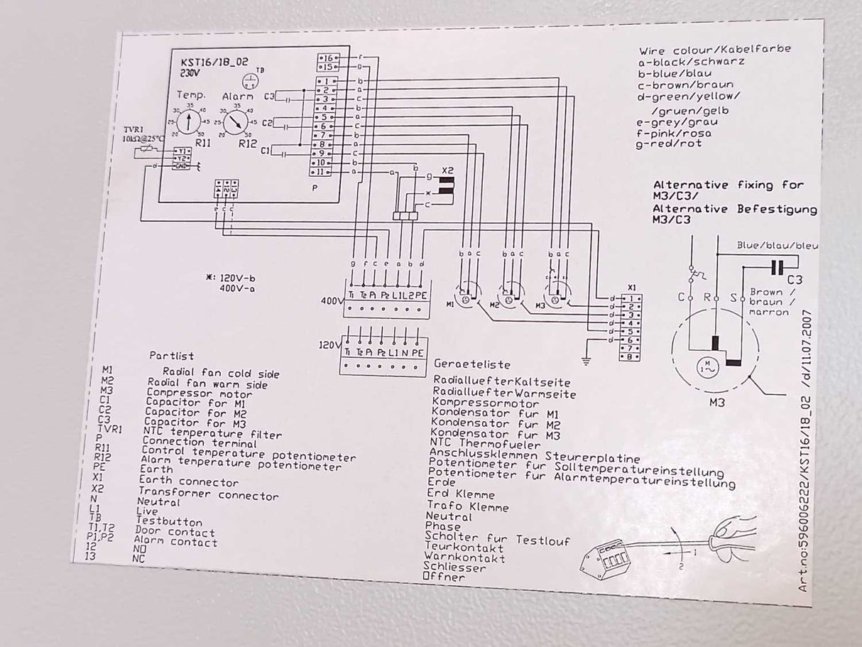 Seifert 42702001 KG-4270 ENCLOSURE CLIMATE CONTROL