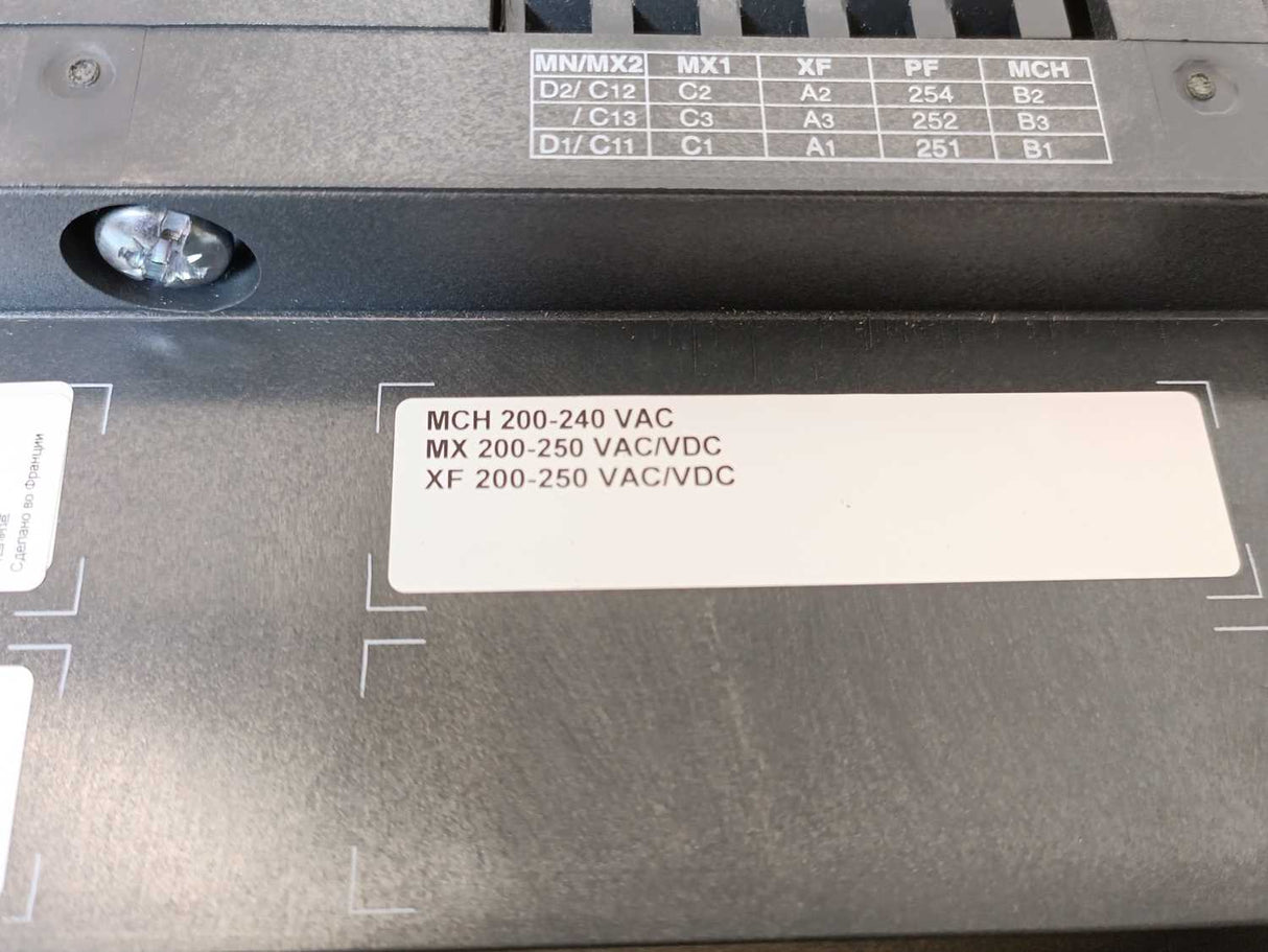 Schneider Electric NW32H13PEDO5.0E GCR_NW_CB MASTERPACT MCH 200-240 VAC NW32 H1