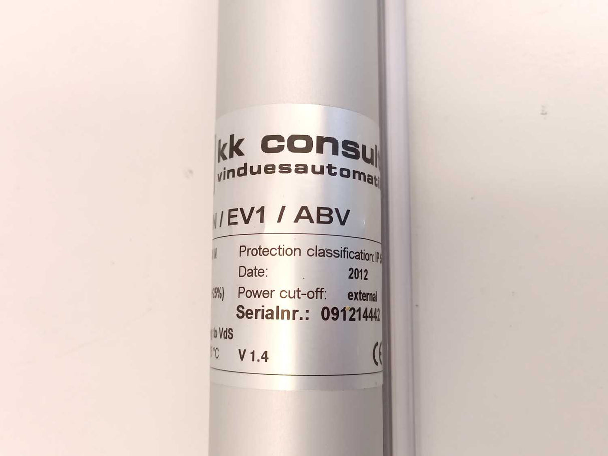 KK consult SA1/750mm-1000N/EV1/ABV Stroke Length: 750mm. 24VDC