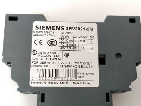 Siemens 6ES7 492-1BL00-0AA0 Alarm switch