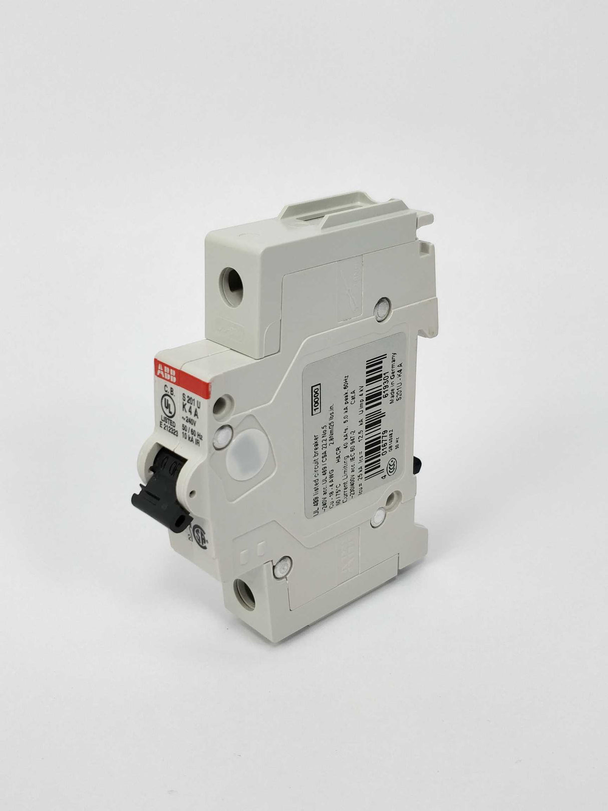 ABB S201U-K Miniature Circuit Breaker - S200U - 1P - K - 2 ampere