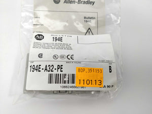 ALLEN-BRADLEY 194E-A32-PE Auxiliary, Earth/Grounding Terminal