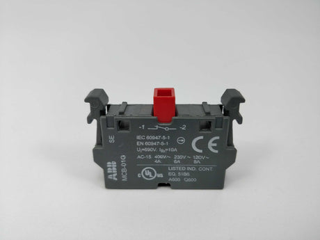 ABB MCB-01G Modular Contact Block 1NC