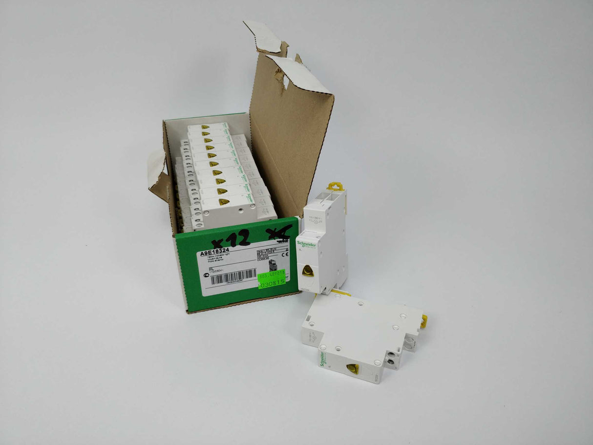 Schneider Electric A9E18324 Acti 9 Yellow indicator light