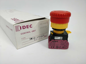 Idec YW1B-V4E02R Emergency Stop Switch 4 Pcs