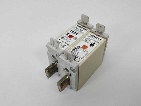 Siemens 3NA6830 Fuse NH000 100A 500V 2pcs