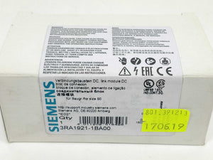 Siemens 3RA1921-1BA00 Link module 14 Pcs.