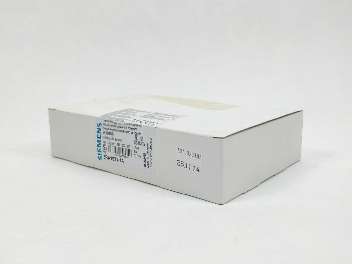 Siemens 3RA1921-1A Link module 10pcs